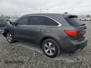 2016 Acura MDX with VIN 5FRYD3H2XGB003612, listed as a Copart auction lot 45007935 with 101,143 mi miles and Salvage Title. Bid and sale history available at carsss.com. Image 2.