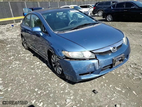 2010 Honda Civic Sdn EX with VIN 19XFA1F8XAE040640, listed as a Copart auction lot 51353125 with 94,156 mi miles and Salvage Title. Bid and sale history available at carsss.com. Image 11.