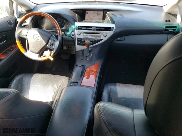 2011 Lexus RX 450h with VIN JTJBC1BA3B2038046, listed as a Copart auction lot 47574044 with 191,217 mi miles and Salvage Title. Bid and sale history available at carsss.com. Image 8.