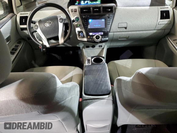 2012 Toyota Prius Two with VIN JTDZN3EU5C3053544, listed as a Copart auction lot 52023135 with 104,386 mi miles and Salvage Title. Bid and sale history available at DreamBid. Image 8.