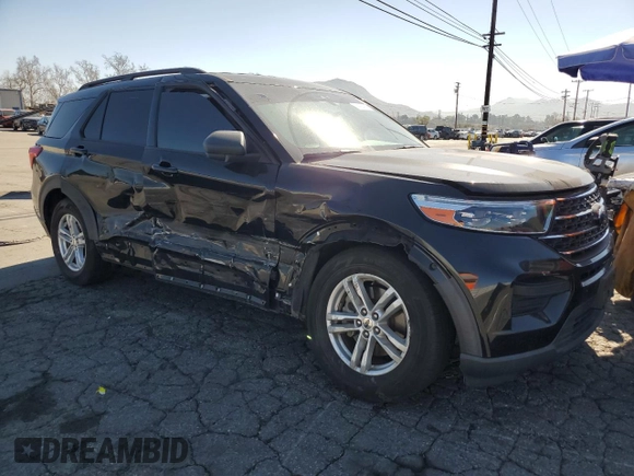 2020 Ford Explorer XLT with VIN 1FMSK7DH8LGB93761, listed as a Copart auction lot 44764115 with 71,504 mi miles and Salvage Title. Bid and sale history available at carsss.com. Image 4.