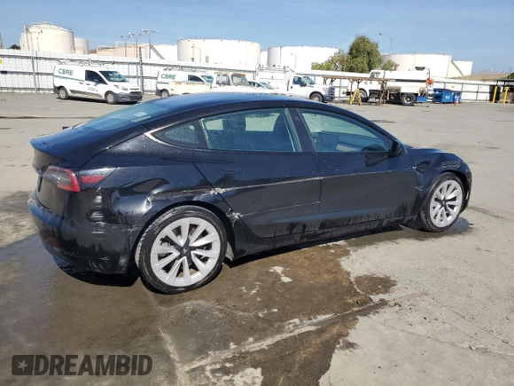 2022 Tesla Model 3 z VIN 5YJ3E1EA5NF189274, wystawiony jako Copart lot #57160765 z przebiegiem 127 420 mil mil oraz Szkoda całkowita • Salvage title. Historia ofert i sprzedaży dostępna na DreamBid. Obrazek 3.