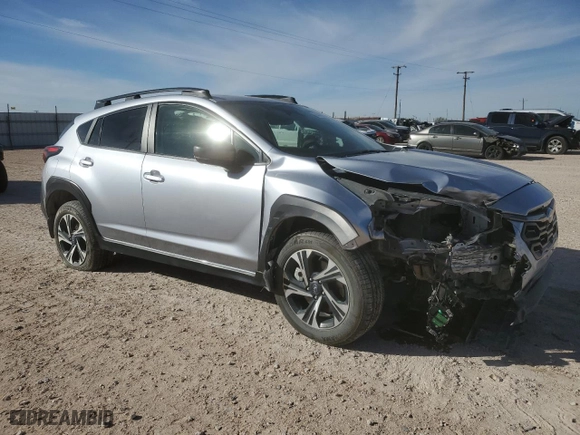 2024 Subaru Crosstrek Premium with VIN JF2GUADC5R8331430, listed as a Copart auction lot 84462804 with 16,553 mi miles and Salvage Title. Bid and sale history available at carsss.com. Image 4.
