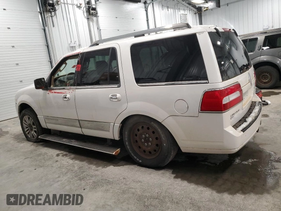 2009 Lincoln Navigator with VIN 5LMFU28549LJ00830, listed as a Copart auction lot 89405545 with Not provided miles and Non repairable. Bid and sale history available at DreamBid. Image 2.