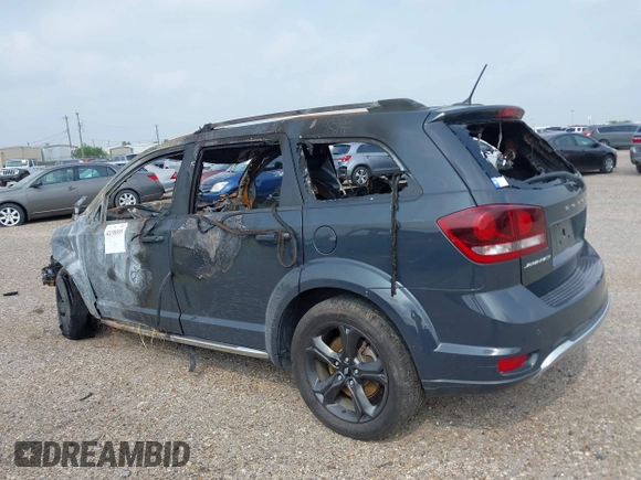 2018 Dodge Journey Crossroad with VIN 3C4PDCGG6JT276565, listed as a IAAI auction lot 42158555 with Not provided miles and . Bid and sale history available at DreamBid. Image 13.