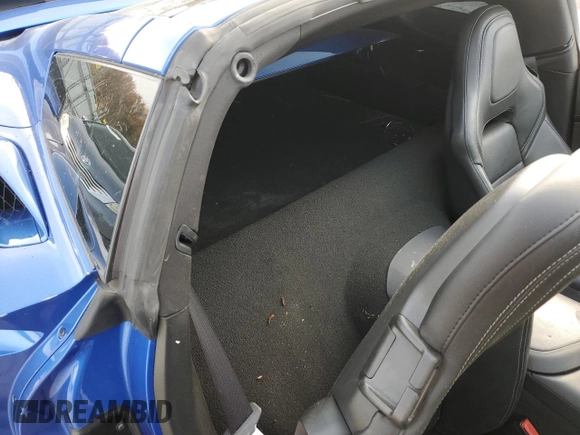 2019 Chevrolet Corvette Grand Sport 1LT with VIN 1G1YW2D73K5114299, listed as a Copart auction lot 82214464 with 56,131 mi miles and Salvage title. Bid and sale history available at DreamBid. Image 10.