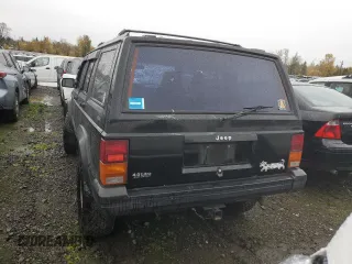 1996 Jeep Cherokee Sport with VIN 1J4FJ68S4TL240696, listed as a Copart auction lot 81193184 with 125,682 mi miles and Salvage Title. Bid and sale history available at carsss.com. Image 6.