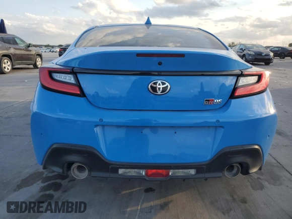 2022 Toyota GR86 with VIN JF1ZNBC13N8751813, listed as a Copart auction lot 78391694 with 766 mi miles and Salvage Title. Bid and sale history available at carsss.com. Image 6.