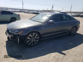 2015 Audi A6 Premium Plus z VIN WAUFGAFCXFN037112, wystawiony jako Copart lot #52629515 z przebiegiem 75 551 mil mil oraz Szkoda całkowita • Salvage title. Historia ofert i sprzedaży dostępna na DreamBid. Obrazek 1.