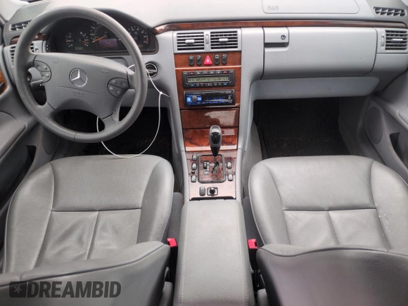 2002 Mercedes-Benz E-Class AWD with VIN WDBJF83J62X072710, listed as a Copart auction lot 54703715 with 114,435 mi miles and Clean Title. Bid and sale history available at carsss.com. Image 9.