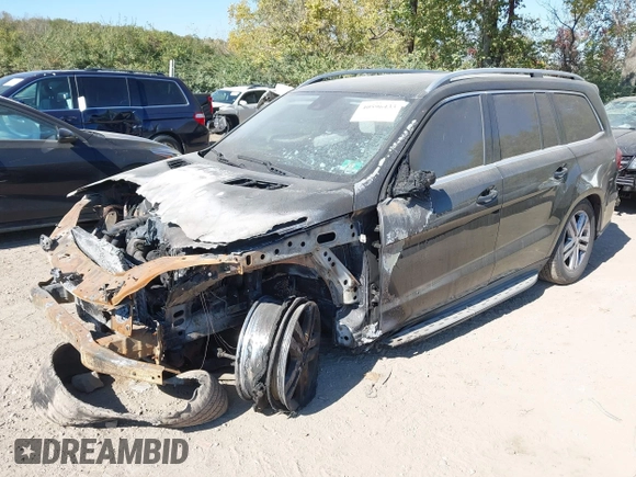 2014 Mercedes-Benz GL 450 with VIN 4JGDF7CE1EA404163, listed as a IAAI auction lot 40596433 with Not provided miles and . Bid and sale history available at DreamBid. Image 2.