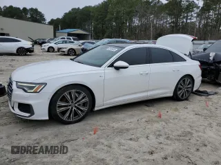 2019 Audi A6 Premium Plus with VIN WAUL2AF22KN098957, listed as a Copart auction lot 45488805 with 90,444 mi miles and Salvage Title. Bid and sale history available at carsss.com. Image 1.