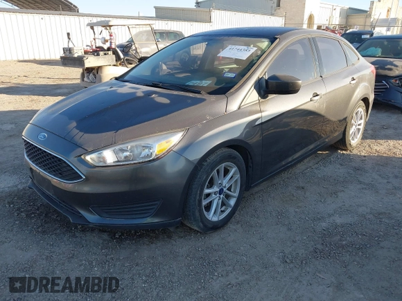 2018 Ford Focus SE with VIN 1FADP3F20JL216525, listed as a IAAI auction lot 41744383 with 92,385 mi miles. Bid and sale history available at carsss.com. Image 17.