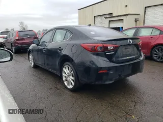 2015 Mazda 3 S Grand Touring with VIN JM1BM1W33F1263073, listed as a Copart auction lot 87162974 with 111,906 mi miles and Salvage Title. Bid and sale history available at DreamBid. Image 2.