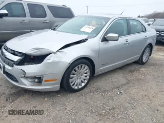 2010 Ford Fusion Hybrid with VIN 3FADP0L33AR185509, listed as a IAAI auction lot 41798825 with 155,934 mi miles. Bid and sale history available at carsss.com. Image 2.