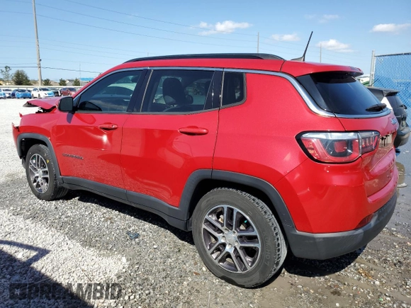 2019 Jeep Compass Latitude with VIN 3C4NJCBB9KT636408, listed as a Copart auction lot 44163665 with 22,876 mi miles and Non repairable. Bid and sale history available at DreamBid. Image 2.