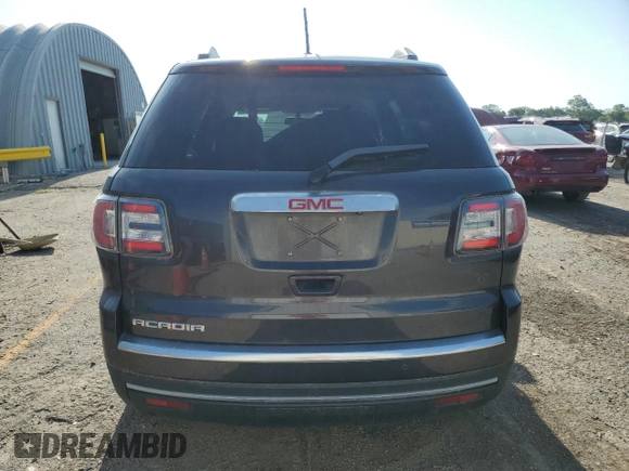 2015 GMC Acadia SLE with VIN 1GKKRNED9FJ385086, listed as a Copart auction lot 63508314 with 103,589 mi miles and Salvage Title. Bid and sale history available at DreamBid. Image 6.