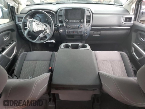 2023 Nissan Titan SV с VIN 1N6AA1EE2PN111512, выставлен на аукционе Copart как лот 57320295 с пробегом 38 921 миль миль и Списание • Salvage title. История ставок и продаж доступна на DreamBid. Изображение 8.