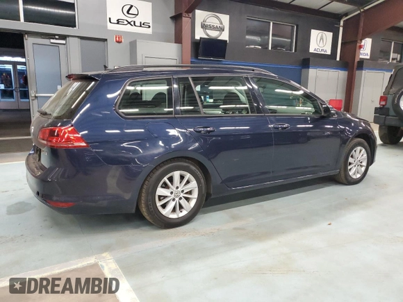 2017 Volkswagen Golf SportWagen S with VIN 3VWA17AU8HM515233, listed as a Copart auction lot 75613254 with 182,217 mi miles and Clean Title. Bid and sale history available at carsss.com. Image 3.