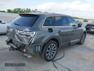 2019 Audi Q7 Premium Plus with VIN WA1LHAF76KD018184, listed as a IAAI auction lot 42056902 with 53,610 mi miles and . Bid and sale history available at DreamBid. Image 4.