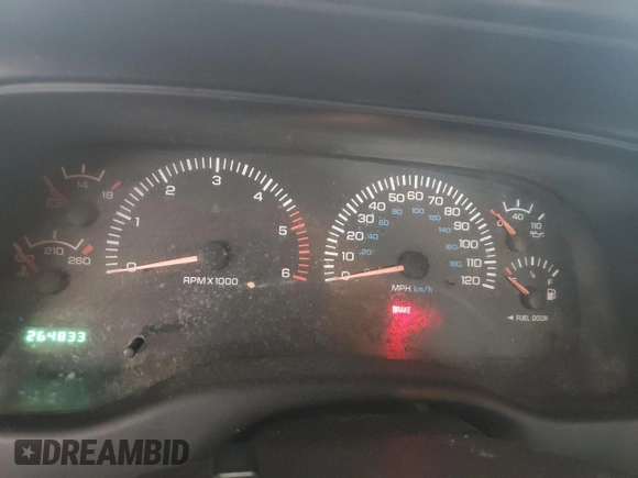 1999 Dodge Dakota SLT with VIN 1B7GG22Y5XS276472, listed as a Copart auction lot 85417774 with 264,833 mi miles and Salvage Title. Bid and sale history available at DreamBid. Image 9.