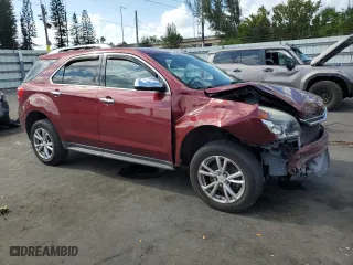 2016 Chevrolet Equinox LTZ with VIN 2GNALDEK3G6177678, listed as a Copart auction lot 50765485 with 125,723 mi miles and Salvage Title. Bid and sale history available at carsss.com. Image 4.