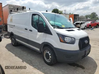2023 Ford Transit with VIN 1FTBW1YG7PKB17216, listed as a Copart auction lot 65905434 with Not Provided miles and Salvage Title. Bid and sale history available at DreamBid. Image 4.
