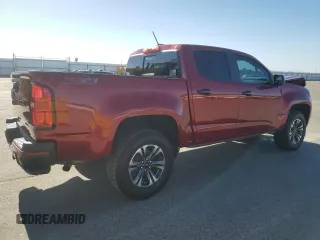 2021 Chevrolet Colorado 2WD Z71 with VIN 1GCGSDEN6M1123578, listed as a Copart auction lot 58179025 with 71,664 mi miles and Salvage title. Bid and sale history available at DreamBid. Image 3.