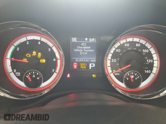2012 Dodge Durango Citadel with VIN 1C4SDJET4CC131246, listed as a Copart auction lot 52932215 with 151,541 mi miles and Salvage Title. Bid and sale history available at carsss.com. Image 9.