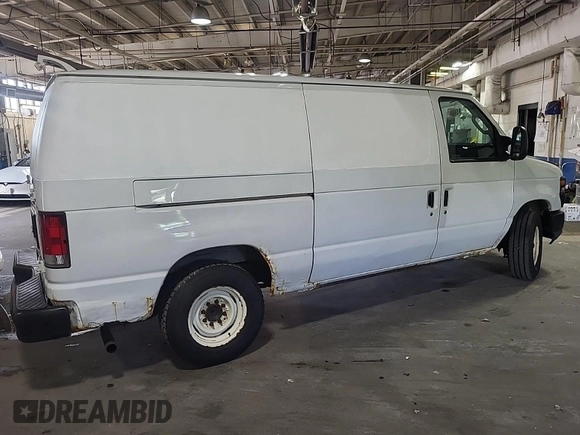 2010 Ford Econoline Cargo Commercial with VIN 1FTNE1EW4ADA91052, listed as a IAAI auction lot 42607935 with 163,519 mi miles and . Bid and sale history available at DreamBid. Image 63.