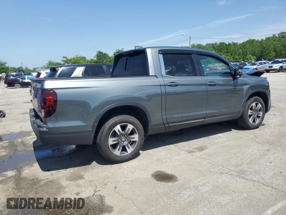 2019 Honda Ridgeline RTL z VIN 5FPYK3F51KB026815, wystawiony jako Copart lot #57306165 z przebiegiem 47 405 mil mil oraz Szkoda całkowita • Salvage title. Historia ofert i sprzedaży dostępna na DreamBid. Obrazek 3.