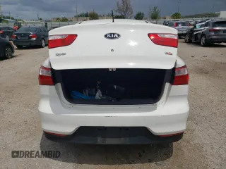 2016 Kia Rio LX with VIN KNADM4A39G6634417, listed as a Copart auction lot 67458554 with 73,087 mi miles and Salvage Title. Bid and sale history available at DreamBid. Image 6.