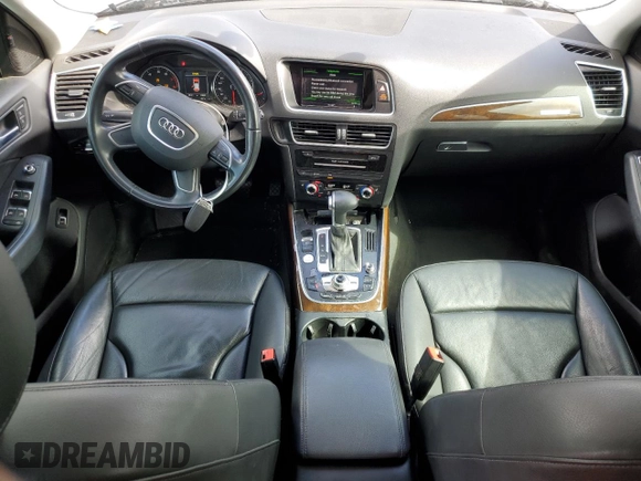 2015 Audi Q5 Premium Plus with VIN WA1LFAFP3FA142104, listed as a Copart auction lot 56766855 with 73,111 mi miles and Salvage title. Bid and sale history available at DreamBid. Image 8.