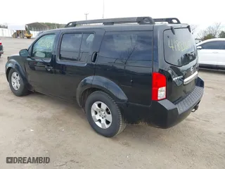 2009 Nissan Pathfinder SE with VIN 5N1AR18U89C611098, listed as a IAAI auction lot 41833617 with 202,680 mi miles. Bid and sale history available at carsss.com. Image 3.