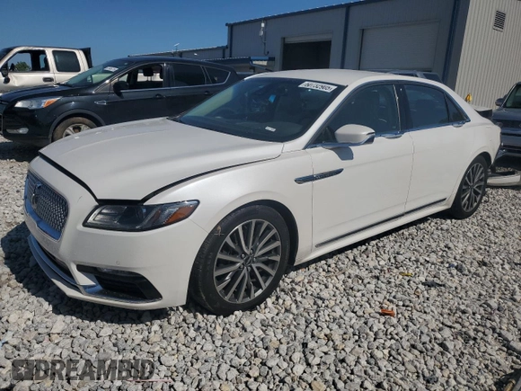 2017 Lincoln Continental Select with VIN 1LN6L9TK6H5603628, listed as a Copart auction lot 60732905 with 173,489 mi miles and Clean title. Bid and sale history available at DreamBid. Image 1.