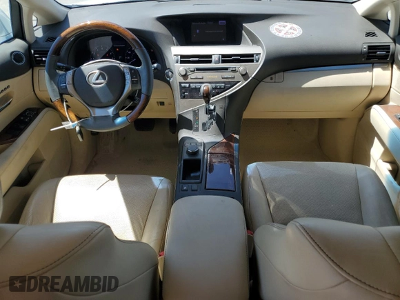 2014 Lexus RX 350 with VIN 2T2ZK1BA9EC140666, listed as a Copart auction lot 62848395 with 103,135 mi miles and Salvage title. Bid and sale history available at DreamBid. Image 8.