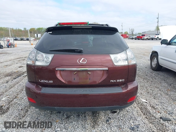 2008 Lexus RX 350 with VIN JTJGK31U480014973, listed as a IAAI auction lot 41921459 with 73,309 mi miles and . Bid and sale history available at DreamBid. Image 16.