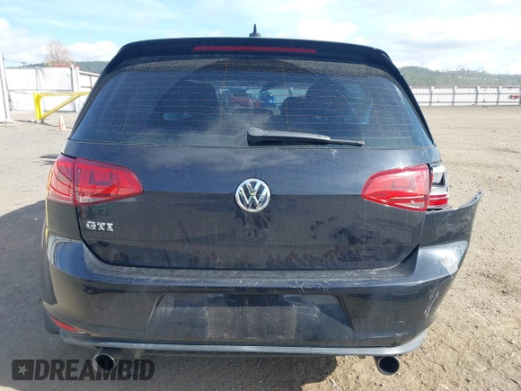2015 Volkswagen Golf GTI S with VIN 3VWYT7AUXFM088823, listed as a IAAI auction lot 42021865 with 90,976 mi miles. Bid and sale history available at carsss.com. Image 17.