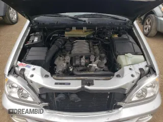 2004 Mercedes-Benz M-Class 5.0L with VIN 4JGAB75E84A465553, listed as a Copart auction lot 64187274 with 96,844 mi miles and Salvage Title. Bid and sale history available at carsss.com. Image 12.