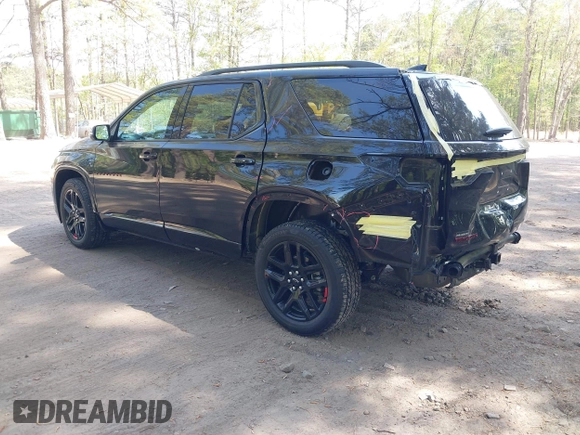 2023 Chevrolet Traverse Premier with VIN 1GNERKKW8PJ334863, listed as a IAAI auction lot 42060557 with 24,108 mi miles and . Bid and sale history available at DreamBid. Image 3.