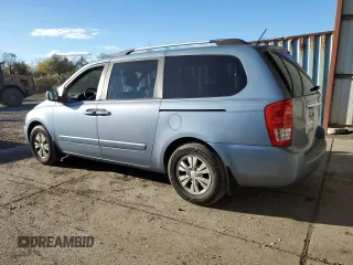 2011 Kia Sedona LX with VIN KNDMG4C78B6383375, listed as a Copart auction lot 76289414 with 198,732 mi miles and Salvage Title. Bid and sale history available at carsss.com. Image 2.