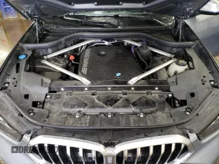 2025 BMW X6 xDrive40i with VIN 5UX33EX05S9X17286, listed as a Copart auction lot 52207275 with 24,547 mi miles and Clean Title. Bid and sale history available at carsss.com. Image 11.
