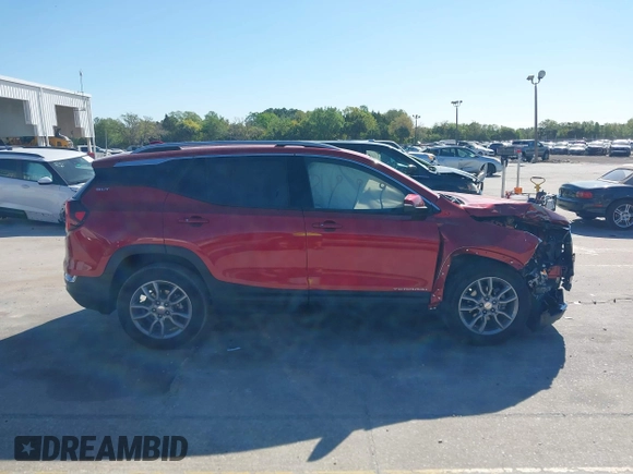 2022 GMC Terrain SLT with VIN 3GKALPEV3NL159831, listed as a IAAI auction lot 41810786 with 41,838 mi miles. Bid and sale history available at carsss.com. Image 13.