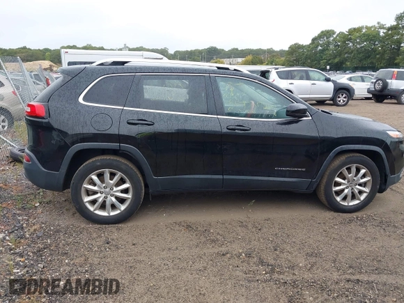 2017 Jeep Cherokee Limited with VIN 1C4PJMDB9HW519538, listed as a IAAI auction lot 40453846 with 113,785 mi miles. Bid and sale history available at carsss.com. Image 13.