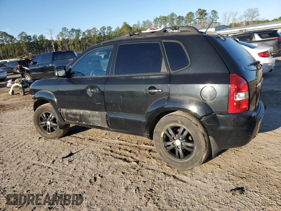 2007 Hyundai Tucson SE with VIN KM8JN12D07U637321, listed as a Copart auction lot 42730925 with 293,617 mi miles and Salvage Title. Bid and sale history available at carsss.com. Image 2.