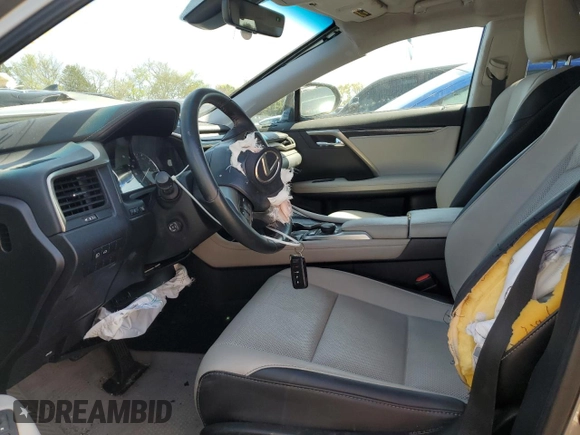 2017 Lexus RX with VIN 2T2ZZMCA7HC078913, listed as a Copart auction lot 49318035 with 54,913 mi miles and Salvage Title. Bid and sale history available at carsss.com. Image 7.