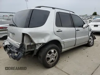 2003 Mercedes-Benz M-Class 5.0L with VIN 4JGAB75E63A404894, listed as a Copart auction lot 71650433 with 0 mi miles and Non Repairable. Bid and sale history available at carsss.com. Image 3.