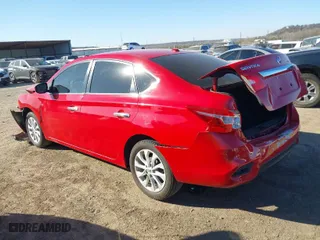 2018 Nissan Sentra SV with VIN 3N1AB7AP1JL614680, listed as a IAAI auction lot 41761506 with 104,776 mi miles. Bid and sale history available at carsss.com. Image 3.