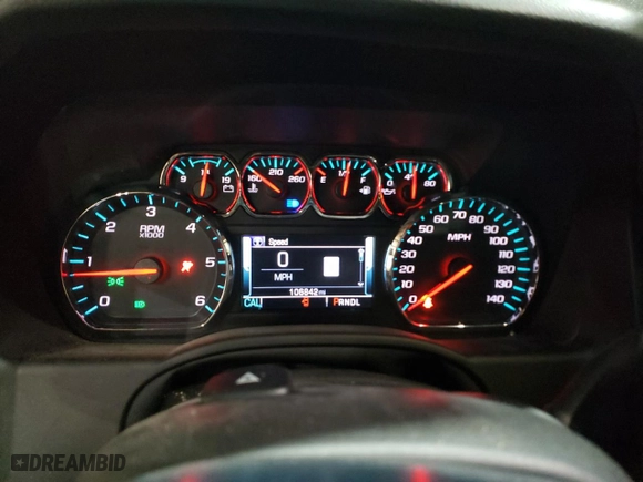 2019 Chevrolet Tahoe Premier with VIN 1GNSKCKC0KR222510, listed as a Copart auction lot 85897994 with 106,842 mi miles and Salvage Title. Bid and sale history available at carsss.com. Image 9.