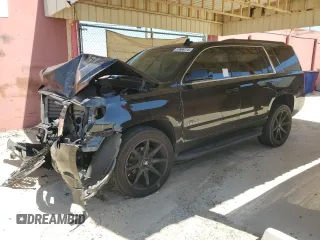 2019 Chevrolet Tahoe LT z VIN 1GNSKBKC9KR377051, wystawiony jako Copart lot #57666115 z przebiegiem 62 665 mil mil oraz Szkoda całkowita • Salvage title. Historia ofert i sprzedaży dostępna na DreamBid. Obrazek 1.